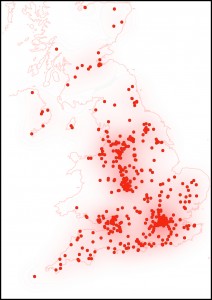 hyperlocal map